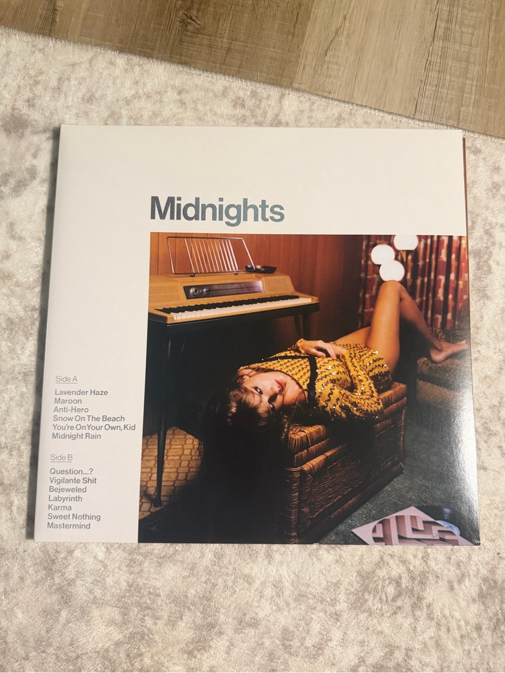 Taylor swift Midnights Vinyl record